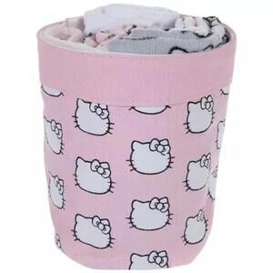 Hello Kitty Washcloths & Basket Set (Brand New)